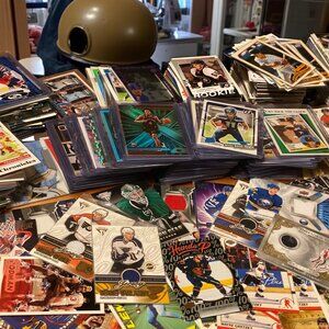 Sports Card Collection Rookie RC Jersey Patch Lot Numbered Cards Vintage NBA MLB